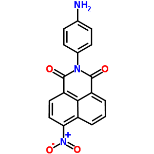 2-(4-Aminophenyl)-6-nitro-1h-benzo[de]isoquinoline-1,3(2h)-dione Structure,57037-95-3Structure