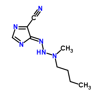 (5E)-5-[(butyl-methyl-amino)hydrazinylidene]imidazole-4-carbonitrile Structure,57052-94-5Structure