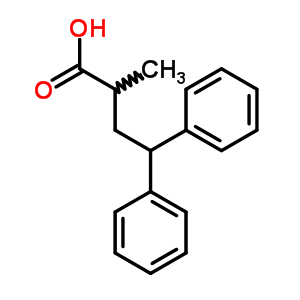 2-Methyl-4,4-diphenyl-butanoic acid Structure,57090-82-1Structure