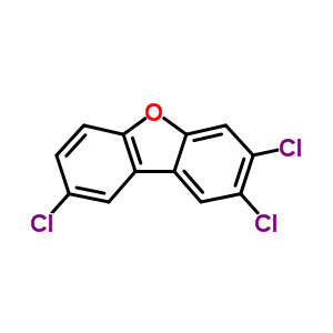 2,3,8-Trichlorodibenzofuran Structure,57117-32-5Structure