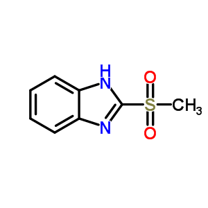 1H-benzimidazole,2-(methylsulfonyl)-(9ci) Structure,57159-81-6Structure