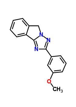 2-(3-Methoxyphenyl)-5h-s-triazolo(5,1-a)isoindole Structure,57170-08-8Structure