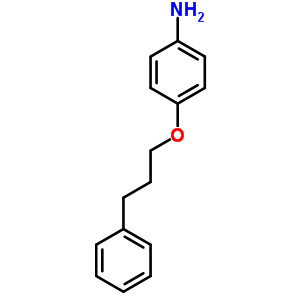 4-(3-Phenylpropoxy)phenylamine Structure,57181-86-9Structure