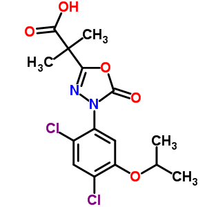 Oxadiazon acid Structure,57198-84-2Structure