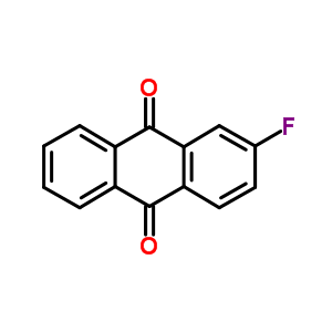 2-Fluoroanthracene-9,10-dione Structure,572-84-9Structure