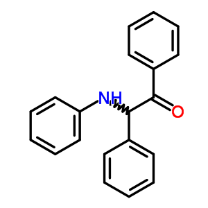 2-Anilino-1,2-diphenyl-ethanone Structure,5722-91-8Structure