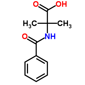 N-benzoyl-2-methylalanine Structure,57224-51-8Structure