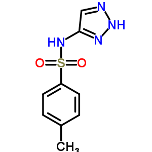 Benzenesulfonamide,4-methyl-n-1h-1,2,3-triazol-4-yl-(9ci) Structure,57241-10-8Structure