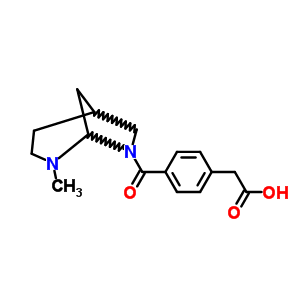 3,8-Diazabicyclo(3.2.1)octane,8-((alpha-carboxy)-p-toluoyl)-3-methyl- Structure,57269-43-9Structure