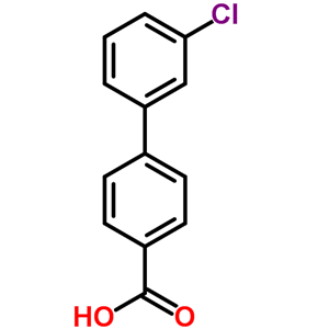 4-Biphenyl-3-chloro-carboxylic acid Structure,5728-43-8Structure