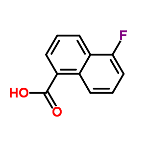 5-Fluoro-1-naphthoic acid Structure,573-04-6Structure