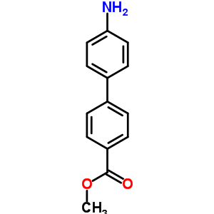 4-Aminobiphenyl-4-carboxylic acid methyl ester Structure,5730-76-7Structure