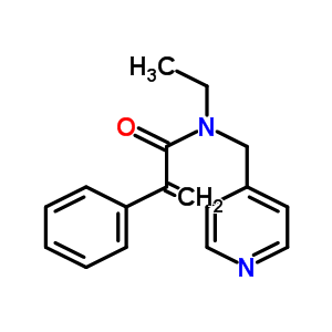 N-ethyl-n-(4-picolyl)atropamide Structure,57322-50-6Structure