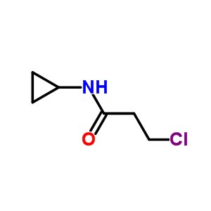 3-Chloro-n-cyclopropylpropanamide Structure,573994-60-2Structure