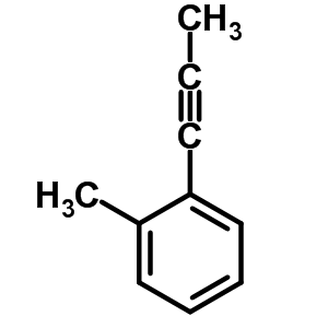 Benzene,1-methyl-2-(1-propynyl)-(9ci) Structure,57497-13-9Structure