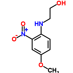 2-Nitro-n-hydroxyethyl-p-anisidine Structure,57524-53-5Structure