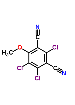 2,4,5-Trichloro-6-methoxyisophthalonitrile Structure,57531-87-0Structure