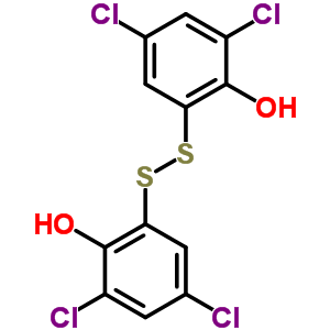 2,2-Dithiobis(4,6-dichlorophenol) Structure,57548-07-9Structure