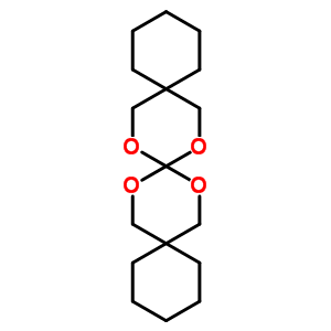 8,10,19,20-Tetraoxatrispiro(5.2.2.5.2.2)heneicosane Structure,57565-08-9Structure