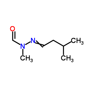 3-Methylbutanal methylformylhydrazone Structure,57590-21-3Structure