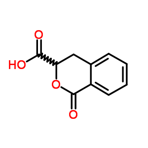 1-Oxo-isochroman-3-carboxylic acid Structure,5762-27-6Structure