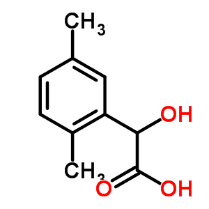 2-(2,5-Dimethylphenyl)-2-hydroxyacetic acid Structure,5766-40-5Structure