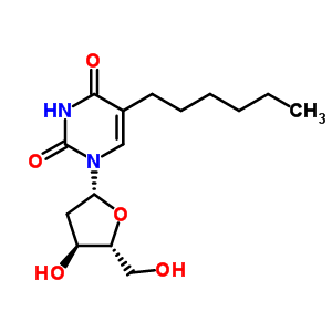 5-Hexyl-2’-deoxyuridine Structure,57741-93-2Structure