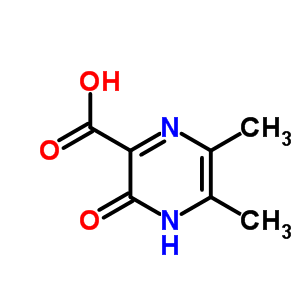 5,6-Dimethyl-3-oxo-3,4-dihydro-pyrazine-2-carboxylic acid Structure,57796-64-2Structure