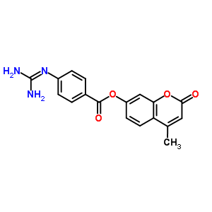 4-Methylumbelliferyl guanidinobenzoate Structure,57817-70-6Structure