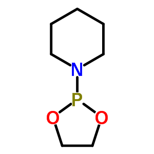 1-Piperidino-2,5-dioxa-2,3,4,5-tetrahydro-1h-phosphole Structure,57842-12-3Structure