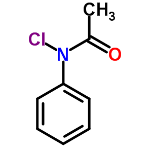 N-chloroacetanilide Structure,579-11-3Structure