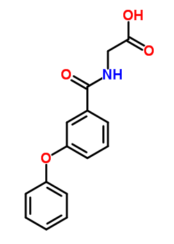 3-Phenoxybenzoylglycine Structure,57991-36-3Structure