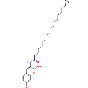 N-stearoyltyrosine Structure,57993-25-6Structure