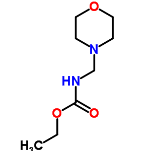 N-(morpholinomethyl)carbamic acid ethyl ester Structure,58050-49-0Structure