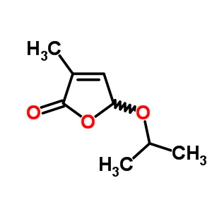 3-Methyl-5-propan-2-yloxy-5h-furan-2-one Structure,58089-88-6Structure