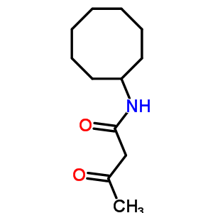 N-cyclooctyl-3-oxobutanamide Structure,58102-36-6Structure