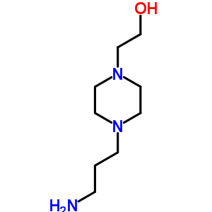 2-[4-(3-Amino-propyl)-piperazin-1-yl]-ethanol Structure,58110-73-9Structure