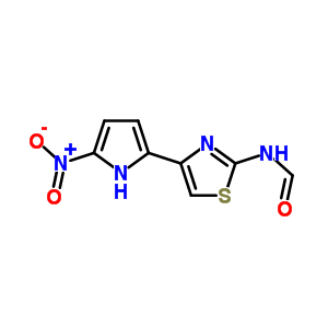 N-[4-(5-nitro-1h-pyrrol-2-yl)-2-thiazolyl ]formamide Structure,58139-55-2Structure