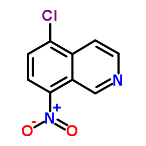 5-Chloro-8-nitro-isoquinoline Structure,58142-95-3Structure