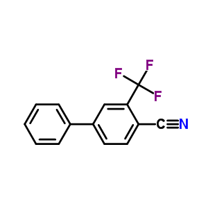 5-(Trifluoromethyl)-1,1-biphenyl-4-carbonitrile Structure,582293-43-4Structure