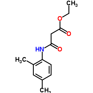 (2,3-Dimethylphenyl)carbamoylacetic acid ethyl ester Structure,58271-36-6Structure