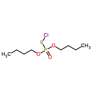 1-(Butoxy-chlorosulfanyl-phosphoryl)oxybutane Structure,58293-33-7Structure