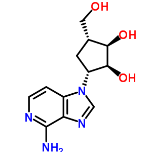 3-Deazaaristeromycin Structure,58316-88-4Structure