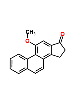 11-Methoxy-15,16-dihydro-17h-cyclopenta[a]phenanthrene-17-one Structure,5836-85-1Structure