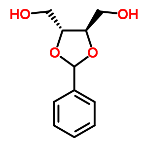 (+)-2,3-O-benzylidene-d-threitol Structure,58383-35-0Structure