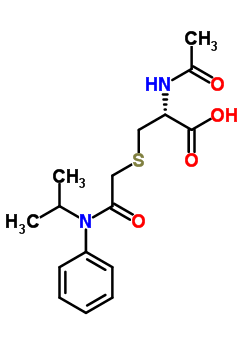 2-(Acetylcysteine)-n-isopropylacetanilide Structure,58403-00-2Structure