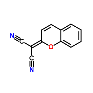 2-Chromen-2-ylidenepropanedinitrile Structure,5841-39-4Structure