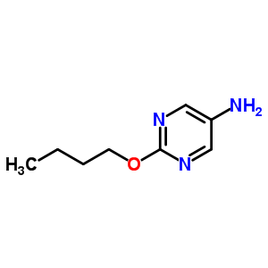 5-Pyrimidinamine,2-butoxy-(9ci) Structure,58443-14-4Structure