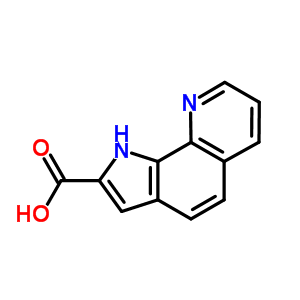 1H-pyrrolo[3,2-h]quinoline-2-carboxylicacid Structure,58457-37-7Structure