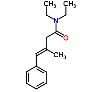 3-Methyl-4-phenyl-3-butenoic acid diethylamide Structure,58458-55-2Structure